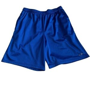Champion men’s blue shorts size Large